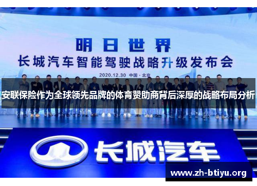 安联保险作为全球领先品牌的体育赞助商背后深厚的战略布局分析 安联保险作为全球领先品牌的体育赞助商背后深厚的战略布局分析